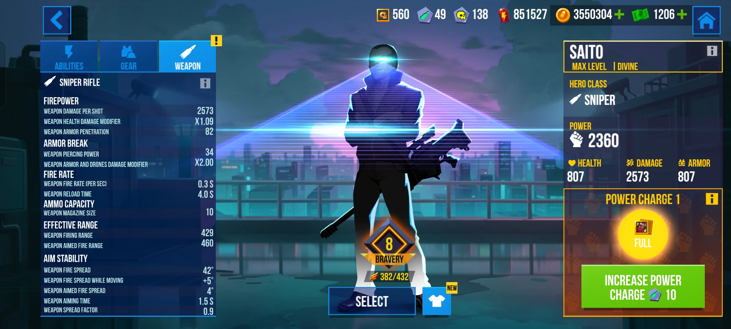 slayer stats